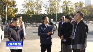 市领导调研中心城区商业街建设运营情况