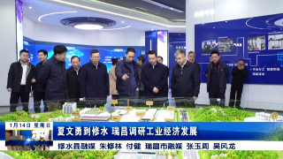 夏文勇到修水、瑞昌调研工业经济发展
