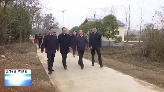 省纪委领导在柴桑区开展春节前走访慰问，韩潮陪同