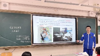 九江七中召开交通安全教育主题班会活动