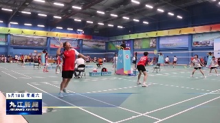 江西省首届百县青少年羽毛球运动会在瑞昌开赛