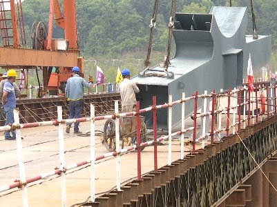 云碧峰大桥整体建设进度过半