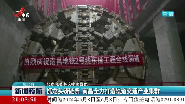 抓龙头铸链条 南昌全力打造轨道交通产业集群
