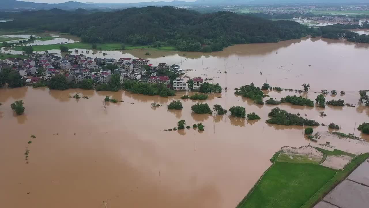 江西乐平：强降雨致8520人受灾 受灾群众基本生活有保障