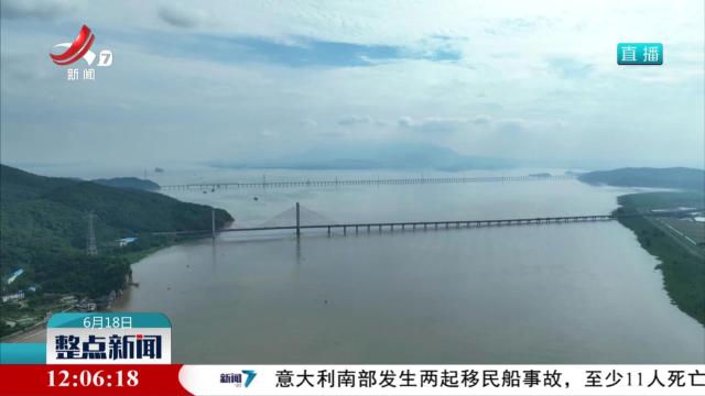 鄱阳湖水位一周上涨1.37米