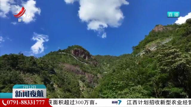 30列高山悬崖跨座式单轨游览车在大觉山交付