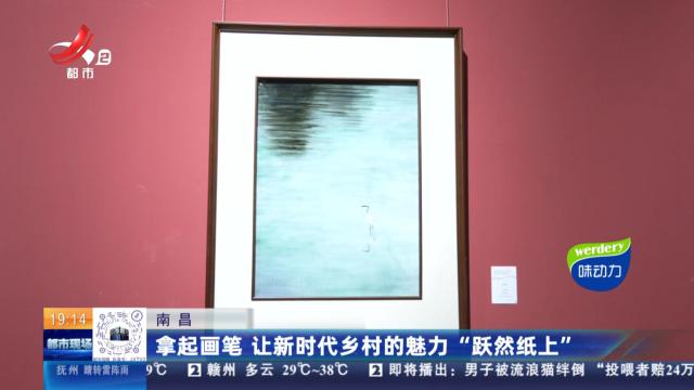 南昌：拿起画笔 让新时代乡村的魅力“跃然纸上”