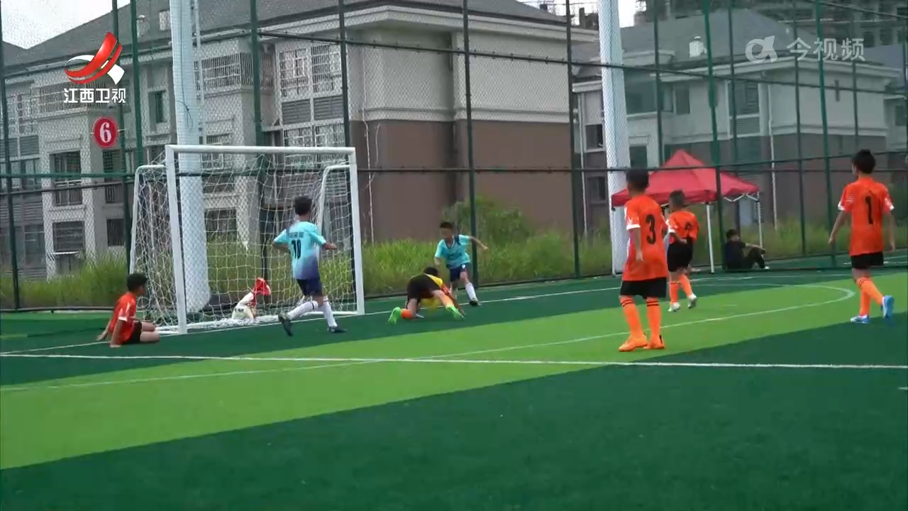 2024年江西省第十届百县青少年足球运动会举行