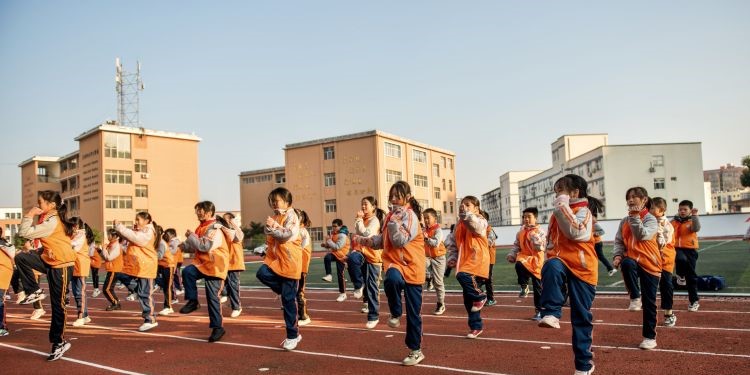 “阳光大课间，向快乐出发” 宜春市第四小学开展大课间操比赛