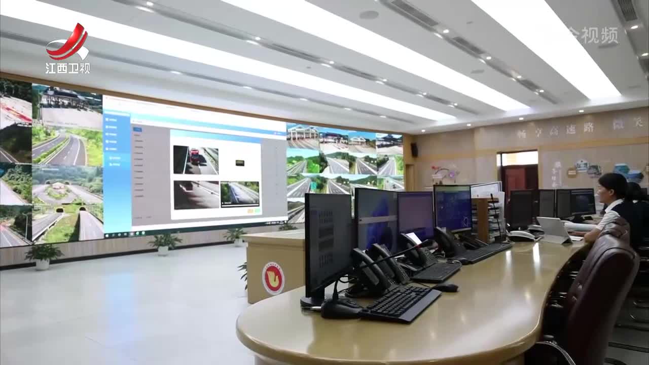江西首个隧道入口车温预警系统投入使用