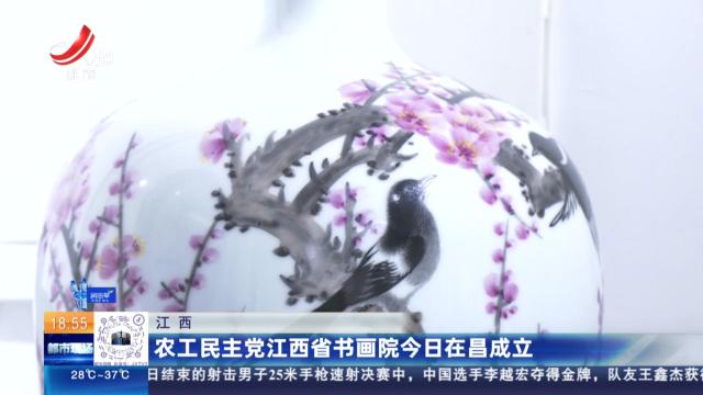 江西：农工民主党江西省书画院今日在昌成立