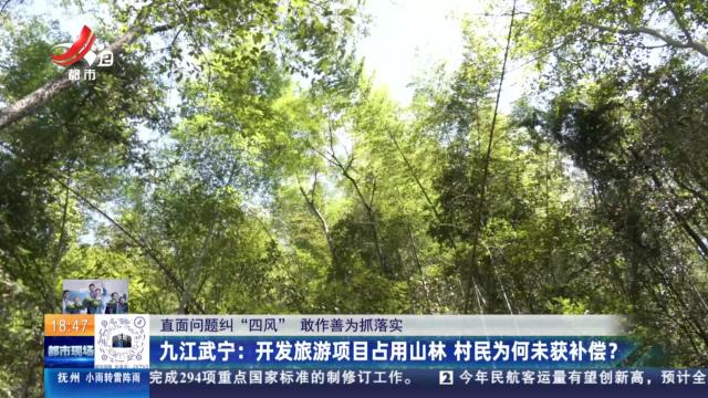 【直面问题纠“四风” 敢作善为抓落实】九江武宁：开发旅游项目占用山林 村民为何未获补偿？