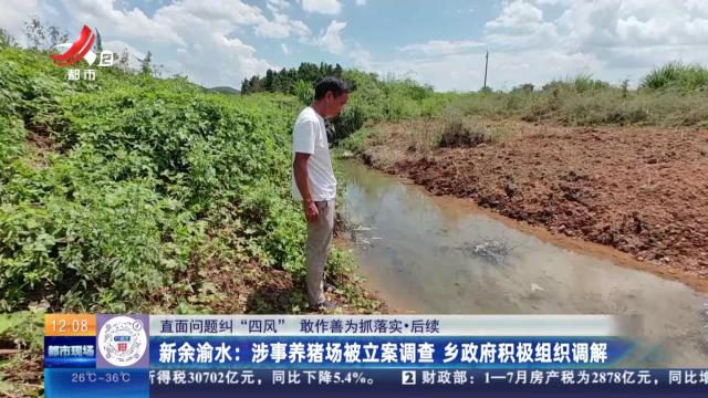 【直面问题纠“四风” 敢作善为抓落实·后续】新余渝水：涉事养猪场被立案调查 乡政府积极组织调解