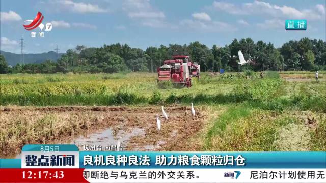 良机良种良法 助力粮食颗粒归仓