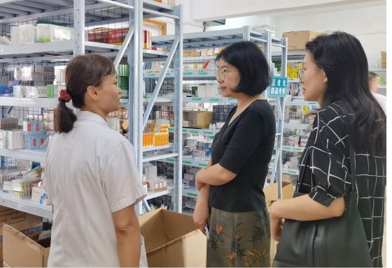宜春市袁州区市场监督管理局开展药品适老化试点验收工作
