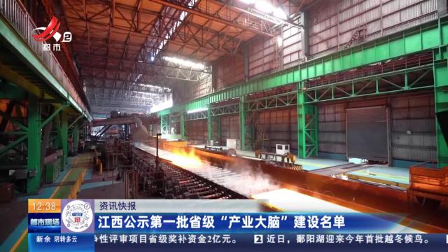 江西公示第一批省级“产业大脑”建设名单