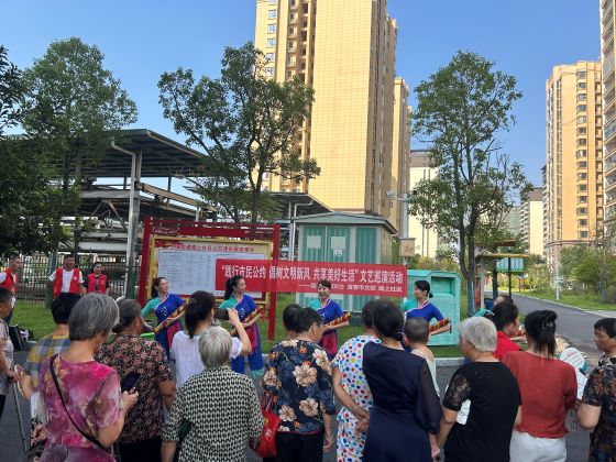 宜春市袁州区下浦街道开展文艺巡演倡树文明新风
