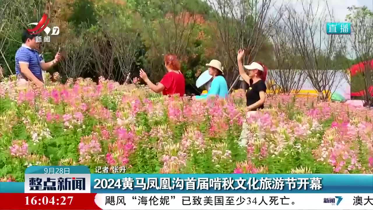 2024黄马凤凰沟首届啃秋文化旅游节开幕