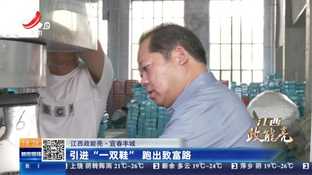 【江西政能亮】宜春丰城：引进“一双鞋” 跑出致富路