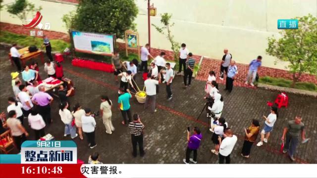 崇义县举行黄元米果节