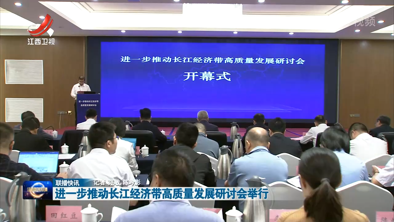 进一步推动长江经济带高质量发展研讨会举行