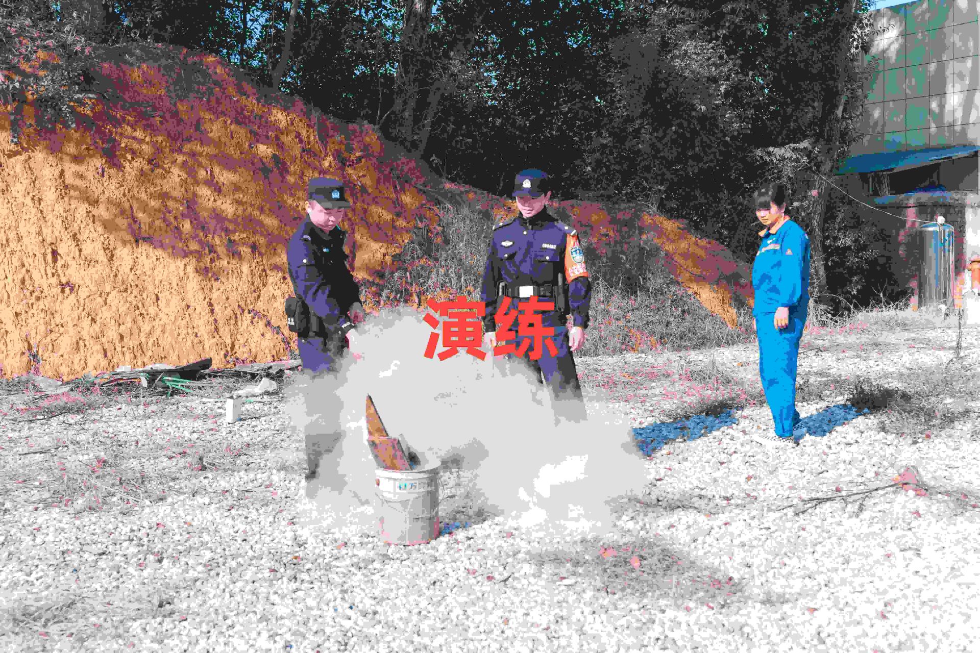 提升消防技能 强化安全意识 上高县镇渡派出所开展消防安全培训