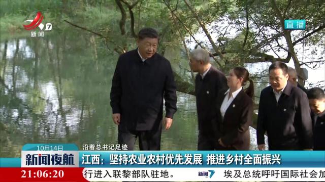 【沿着总书记足迹】江西：坚持农业农村优先发展 推进乡村全面振兴