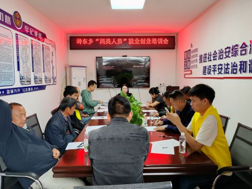 万载县岭东乡：重点关爱“两类人员” 积极开展就业帮扶