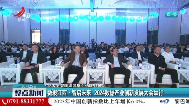 数聚江西·智启未来 2024数据产业创新发展大会举行