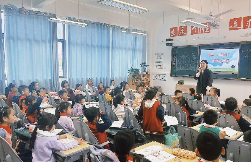 河长制宣传进校园 共育爱水护水意识——德兴市水利局开展河长制进校园宣传活动
