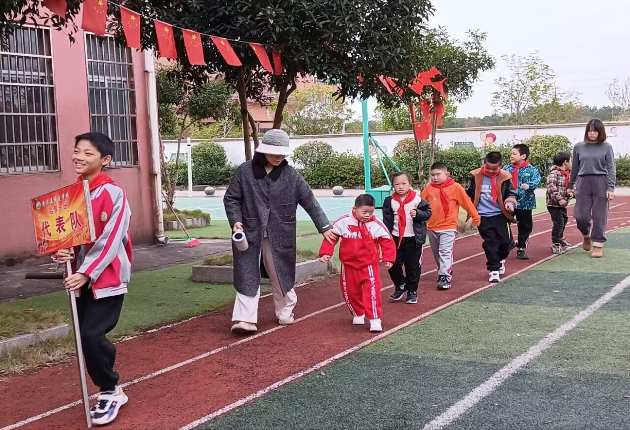 金溪县博爱学校：运动促成长 赛场出风采