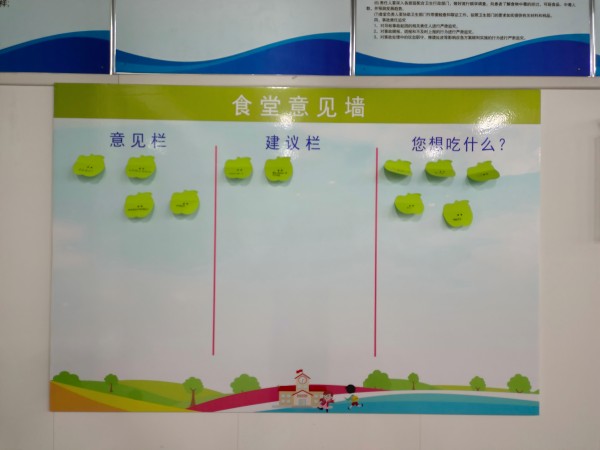 倾听“食”音，共筑美味——九江市第十一中学设置食堂意见墙