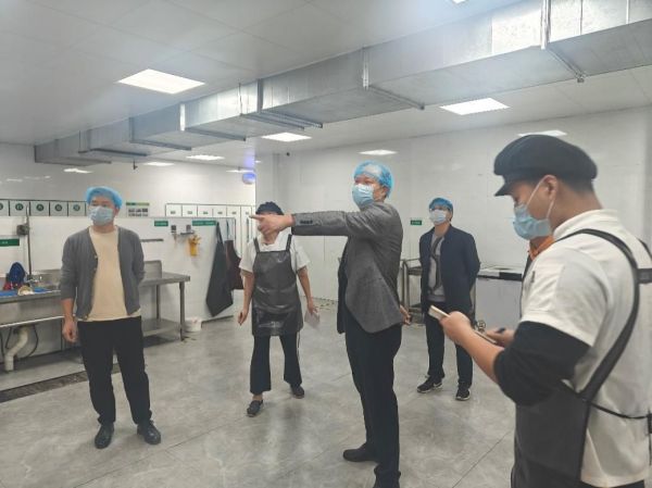 九江三中：现场调度强化保障，精准定位守牢安全