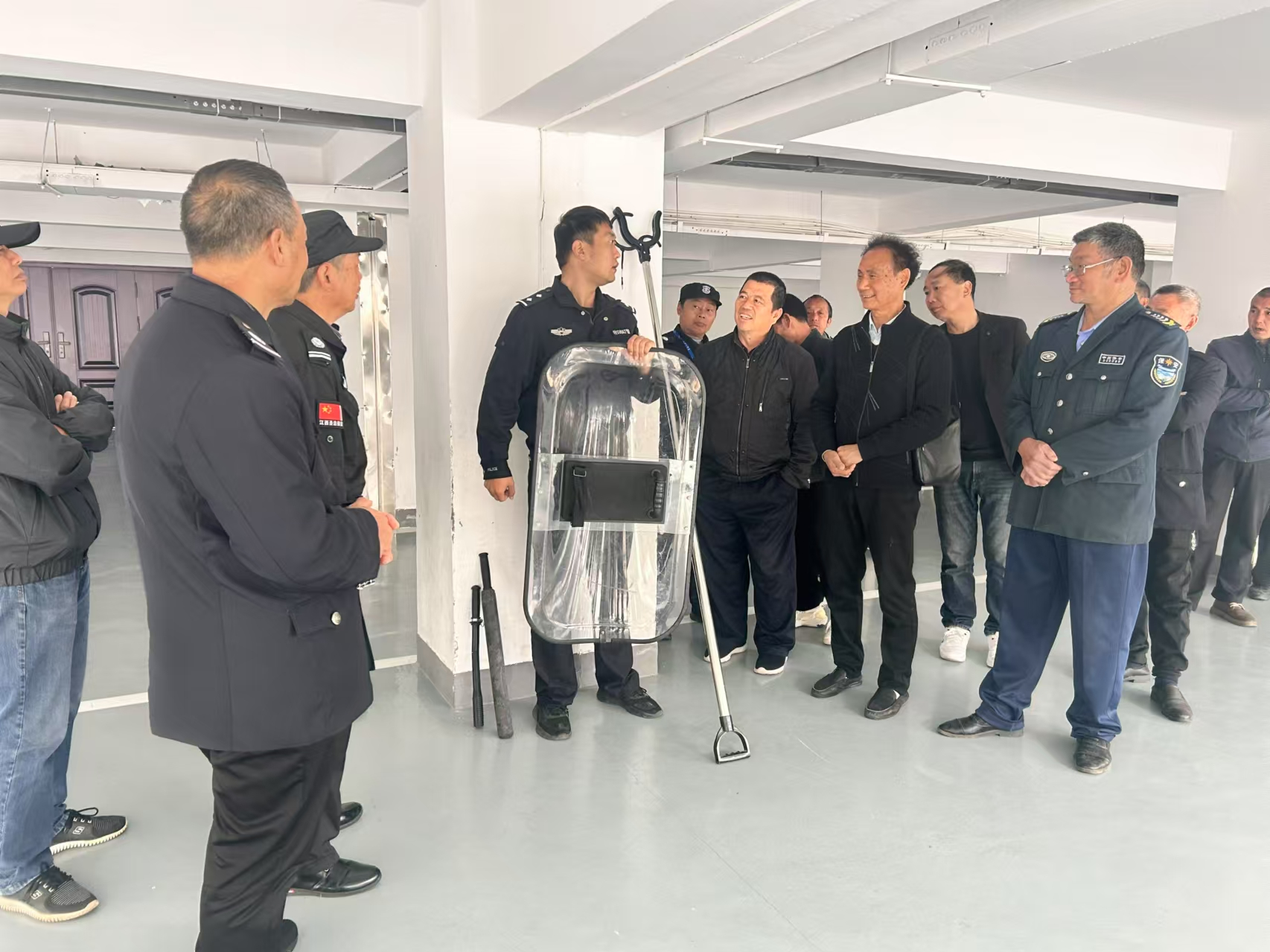 资溪县公安局学校医院防极端安保工作培训会在第一小学成功召开