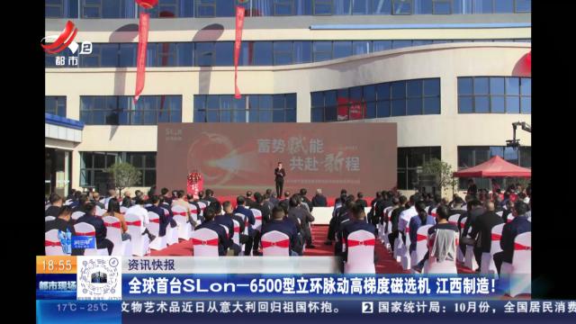 全球首台SLon—6500型立环脉动高梯度磁选机 江西制造！