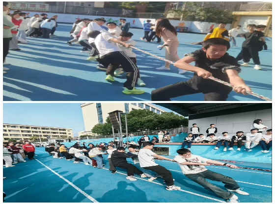 凝“绳”聚力促团结，力拔山河展风采——江西省南城县实验中学初二年级拔河比赛