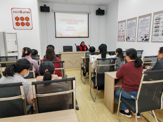 丰城市剑光街道开展法治宣传进社区活动