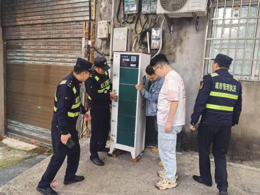 宜春市宜阳新区官园街道：及时拆除电池柜 消除安全隐患