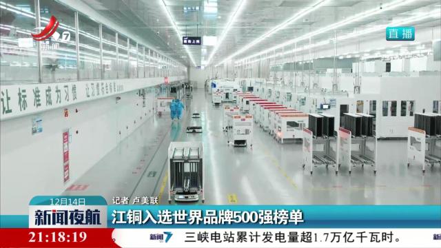 江铜入选世界品牌500强榜单