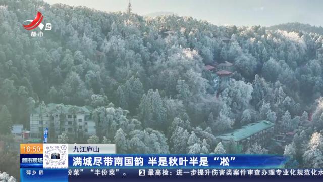 九江庐山：满城尽带南国韵 半是秋叶半是“凇”