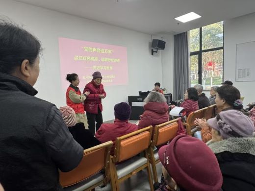 宜春市宜阳新区官园街道宜兴坤山片区：追忆红色歌曲 唱响时代新声