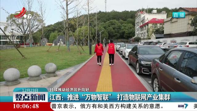 【持续推动经济回升向好】江西：推进“万物智联” 打造物联网产业集群