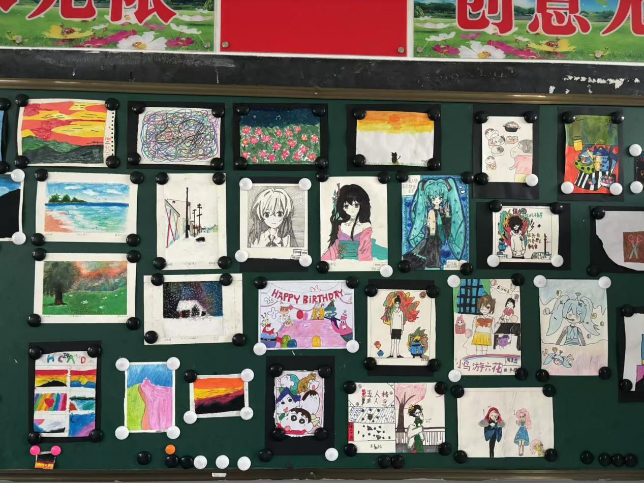 资溪县高田中心小学举办第一届动漫杯作品大赛