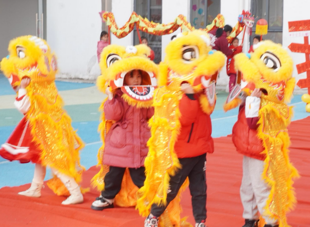 2024-2025上学期乐安县古城幼儿园蛇年元旦活动