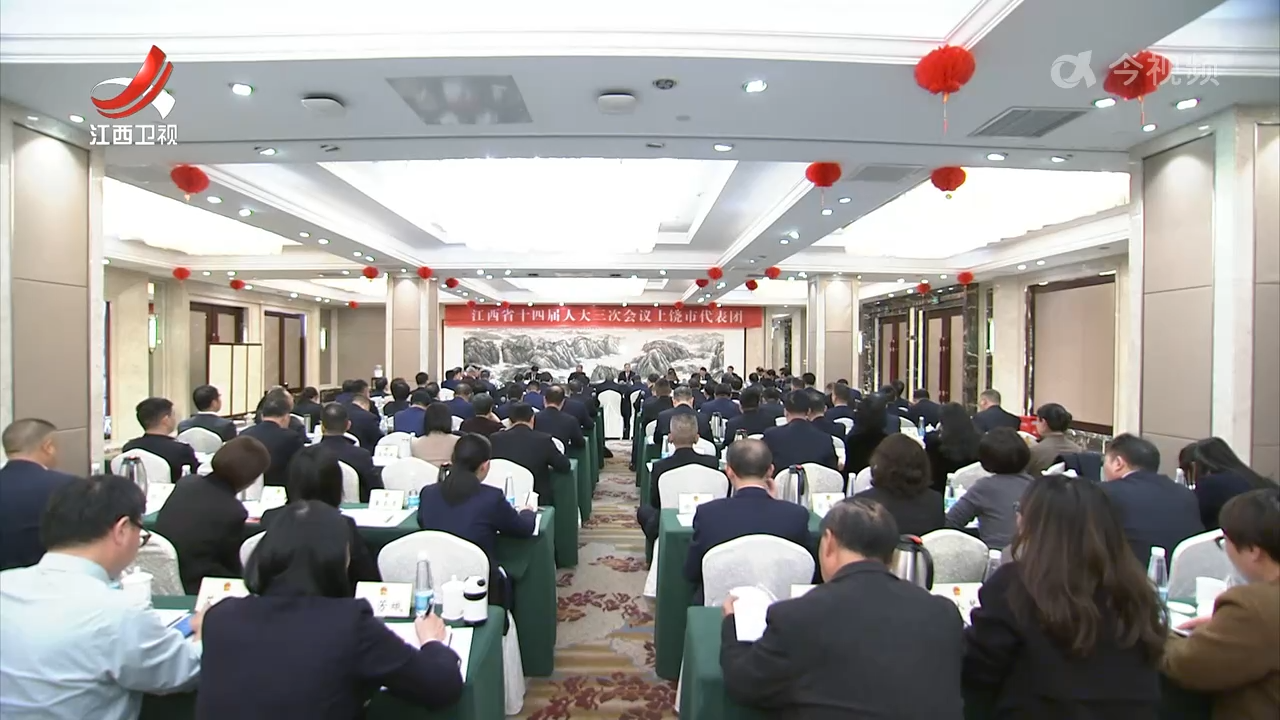 【鼓足干劲 奋勇争先】陈永奇在上饶市代表团审议政府工作报告