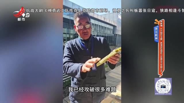 浙江杭州：用麻绳 竹片制作玉器？良渚论坛现匠人还原五千年前工艺