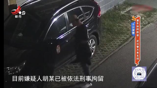 今日提醒——爱车如何防盗？武汉警方来支招