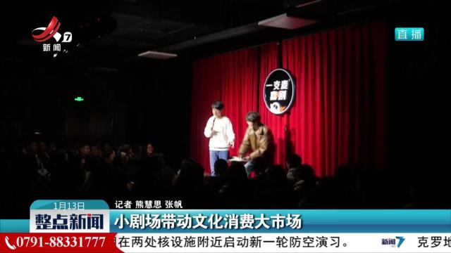 小剧场带动文化消费大市场