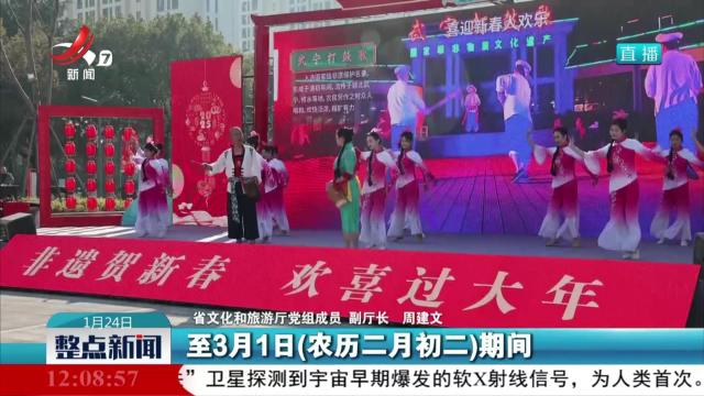省政府新闻办举行2025年春节主题文化和旅游活动新闻发布会