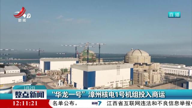 “华龙一号”漳州核电1号机组投入商运